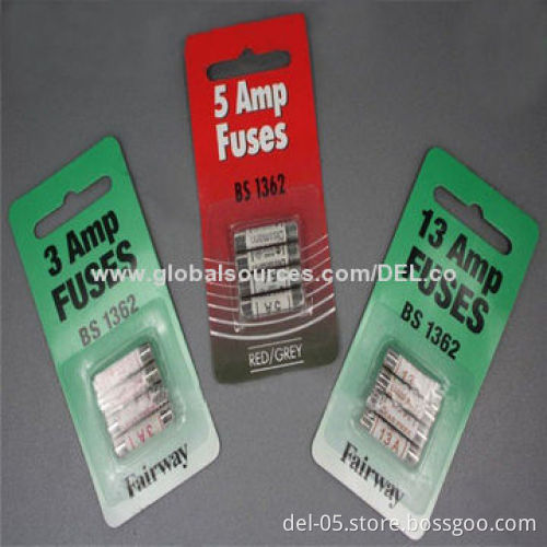 BS1362 Fuses, ASTA BSI Fuse for UK and European Markets